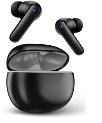 Earboss 4 Mics Auto AI ENC , 120 HRS Playback Bluetooth (Black, In the Ear)