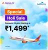 EaseMyTrip Holi Special Akasa Air Offer : Domestic Flights Starting at ₹1499