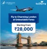 EaseMyTrip Azerbaijan Airlines Offer : fly to London at a starting fare of ₹28,000