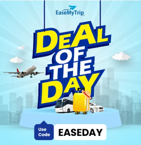 Image of EaseMyTrip Deal of the Day Coupon : Flat ₹2000 Off on International Flight
