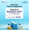 EaseMyTrip Coupon : Save ₹6000 on Travel bookings using SBI Bank Credit Cards EMI