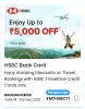 EaseMyTrip Coupon : Save up to ₹5000 on Flight & Hotel Bookings with HSBC Travel One Credit Cards