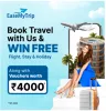 EaseMyTrip Exclusive offer : Save 15% off on a minimum order value of ₹2499 on NASHER MILES