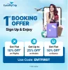 EaseMyTrip New User Coupon : Up to 25% Discount on Hotels , Bus & Travel Booking