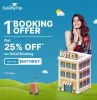 EaseMyTrip New User Coupon: Up to 25% off on First Hotel Booking