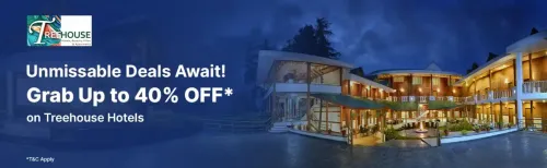 Image of EaseMyTrip TREEHOUSE Hotel Offer : Save up to 40% off on Treehouse Hotel Booking with EaseMyTrip