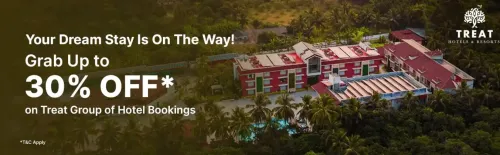 Image of EaseMyTrip TREAT Hotel Offer : upto 30% off on Treat Hotel & Resort Booking with EaseMyTrip