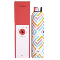 EB-Everything Beautiful Stainless Steel Water Bottle1 ltr for Office Gym Travel