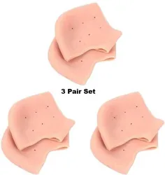 ebizmour Moisturizing Heel Socks 3 Pair