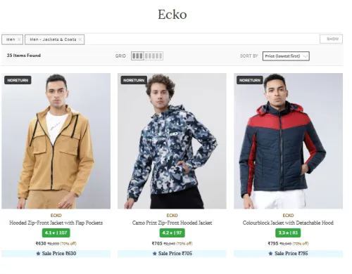 Image of Ecko Men's Jackets Up-to 70% Discount.