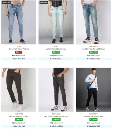 Image of Ecko Men's Jeans Up-to 70% Discount.