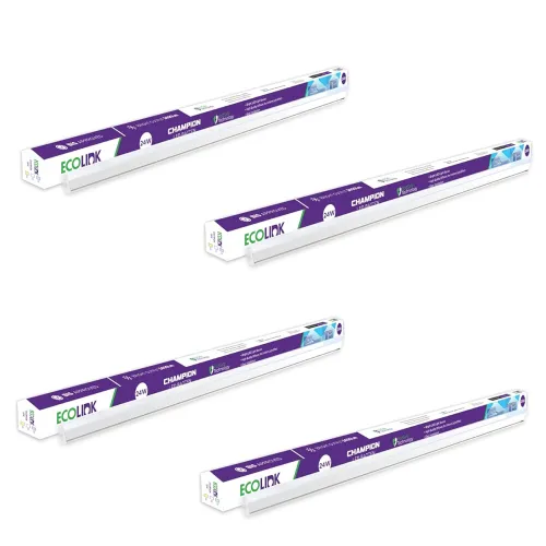 Image of EcoLink 24-Watt Batten Pack of 4