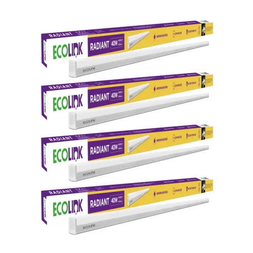 Image of EcoLink 40w LED Batten, pack of 4.