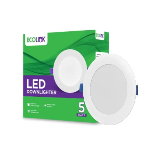 Image of EcoLink Polycarbonate 5W Concealed JB Ceiling Light