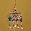 eCraftIndia Handcrafted Decorative Lord Ganesha Wall / Door / Window Hanging Bell