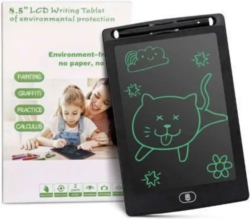 Image of Educational Writing and Drawing Magic Slate for Kids (Black).