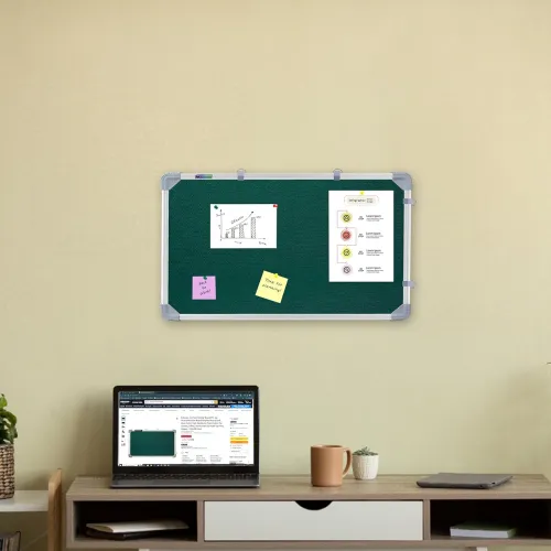 Image of Eduway 1x2 Ft. Notice Board/ Pin Up Board