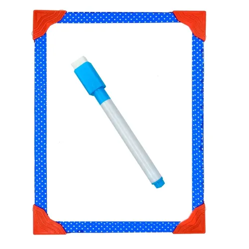 Image of Eduway 2-in-1 Learning Slate for Kids – 8x11 Inch, Chalk & Dry Erase