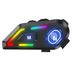 EDYELL Motorcycle Helmet Bluetooth on ear Headset