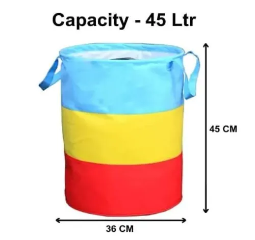 Image of Efficient And Stylish Non-Woven 45L Laundry Bag