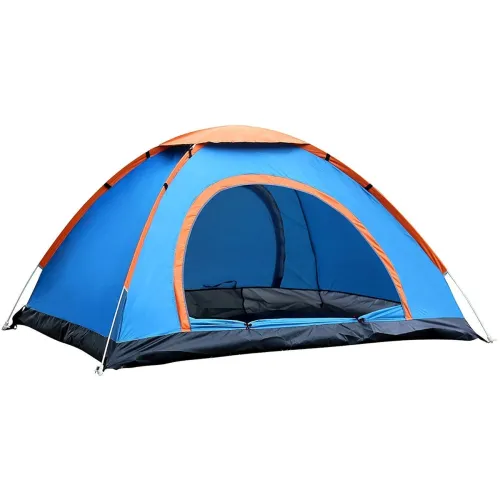 Image of Egab Picnic Camping Portable Polyester Tent (2 Person, Multicolor)