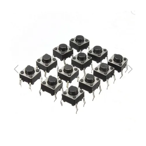 Image of Electrobot 50Pcs 6x6x6mm Push Button Switch