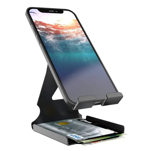 Image of Elv Universal Mobile Phone Tabletop Stand Holder Mount