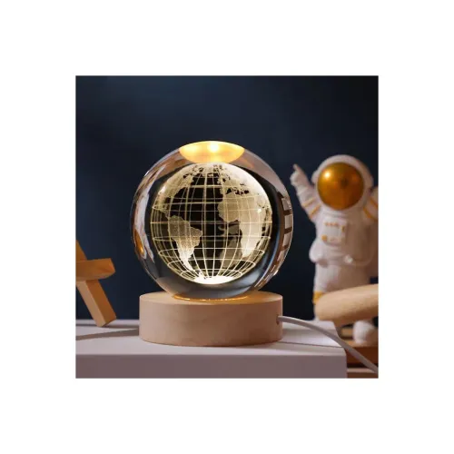 Image of EMAILYA RETAILS 3D Earth Crystal Ball Night Lamp