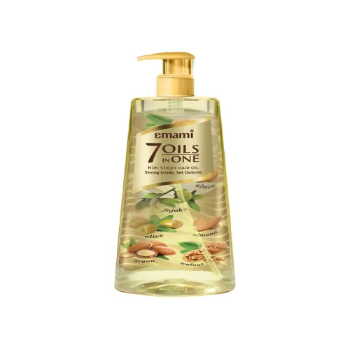 Image of Emami 7 Oils in One Non Sticky Hair Oil, 650ml