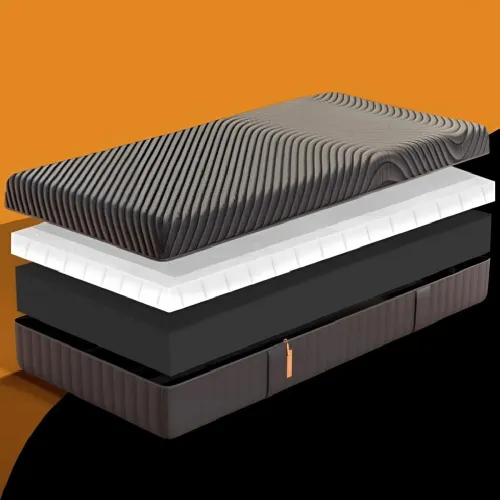 Image of Emma Black Mattress Double Bed | German Mattress Brand 15 Years Warranty
