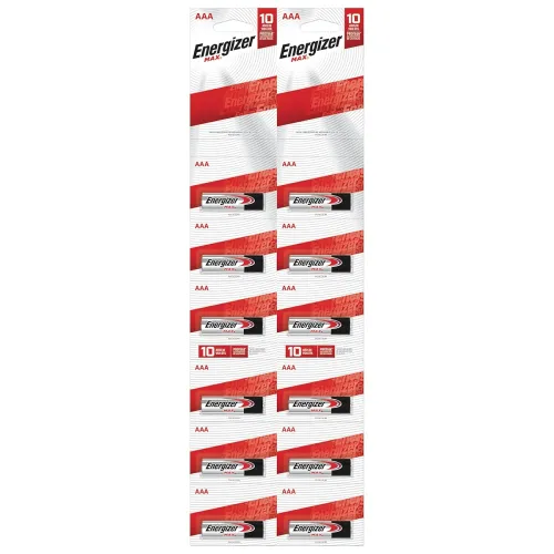 Image of Energizer Max Alkaline AAA Batteries, Pack of 12