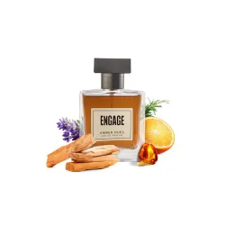 Engage Amber Hues Perfume for Men Long Lasting Smell,