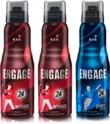 Engage Deo Combo 2 Intrigue for Him 165ml