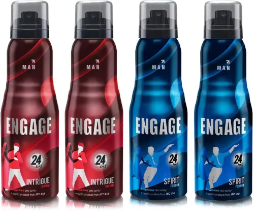 Image of Engage Deo Combo 4x165ml Deodorant Spray for Men