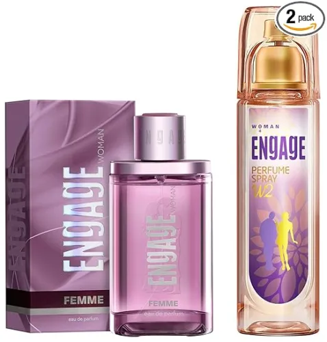 Image of Engage Femme EDP 90ml + W2 Spray 120ml Combo