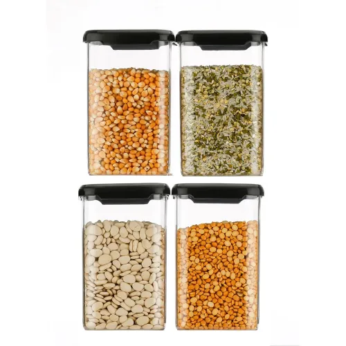 Image of Entisia Kitchen Storage Boxes (1100ML, 4 Pcs)