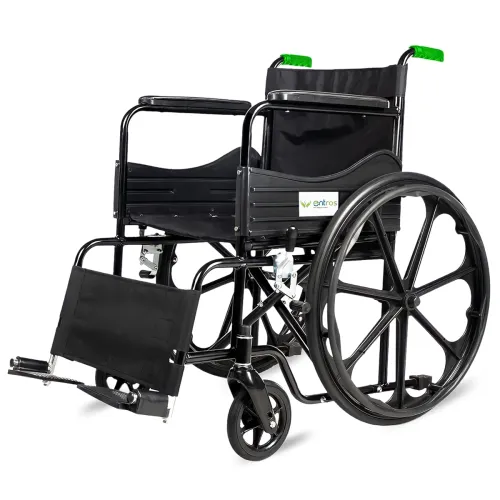Image of Entros Lightweight Foldable Wheelchair, 875G.