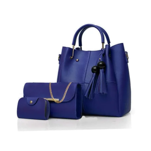 Image of Envias Leatherette Handbag Pack of 3