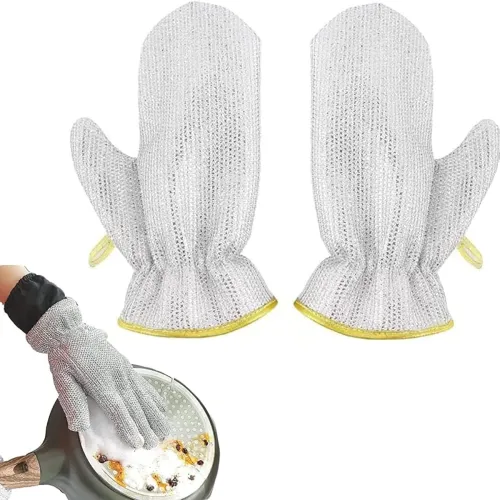 Image of Ephemeral 1 pair Wire Dishwashing Gloves