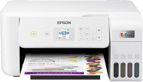 Image of Epson EcoTank L3266 All-in-One WiFi Ink Tank Printer with 4 Ink Bottles