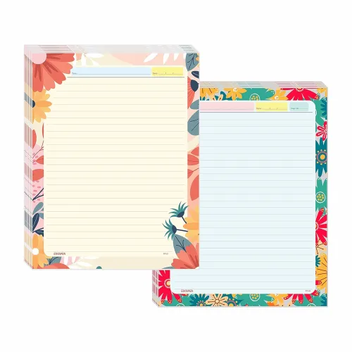 Image of ESCAPER Flowers Theme Project Papers