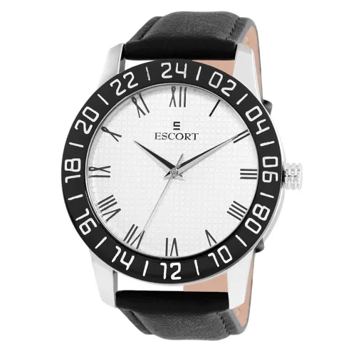 Image of Escort Analog White Dial Men's Watch