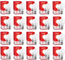 EVEREADY 10 W Basic Standard B22 LED Bulb (White, Pack of 20)