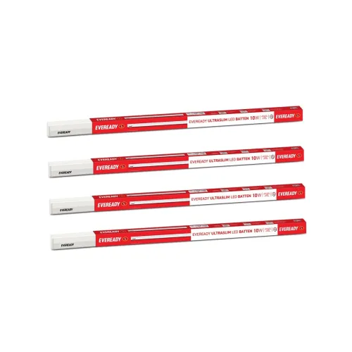 Image of Eveready 10W LED Batten Pack of 4