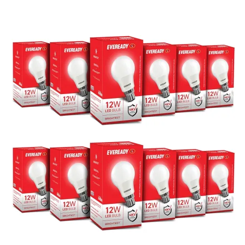 Image of Eveready 12W Led Light Bulb | Pack Of 12, B22D