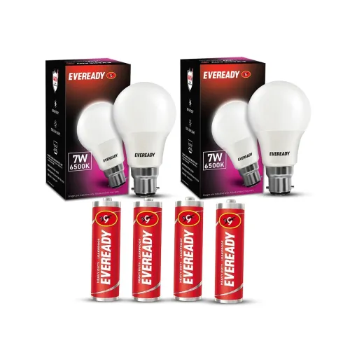 Image of Eveready 7 W LED Bulbs – Pack of 2 (B22)