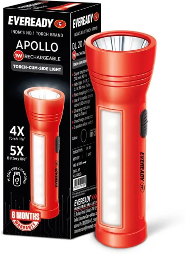 Image of EVEREADY Apollo DL 20 1W LED Torch