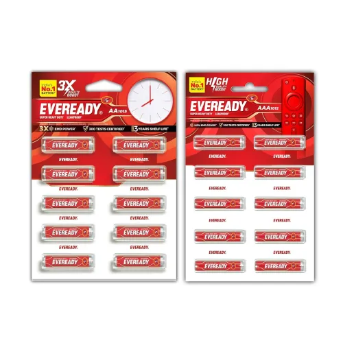 Image of Eveready Carbon Zinc AA Battery Pack of 10
