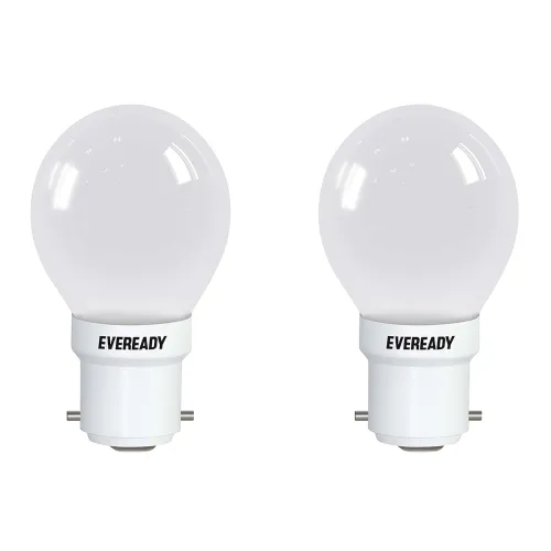 Image of Eveready LED Deco 0.5W LED Bulb, B22, Cool Daylight, Pack of 2