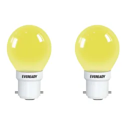 Eveready LED Deco | 0.5W LED Bulb | Lifespan of Up to 30000 Hours . Pack of 2
